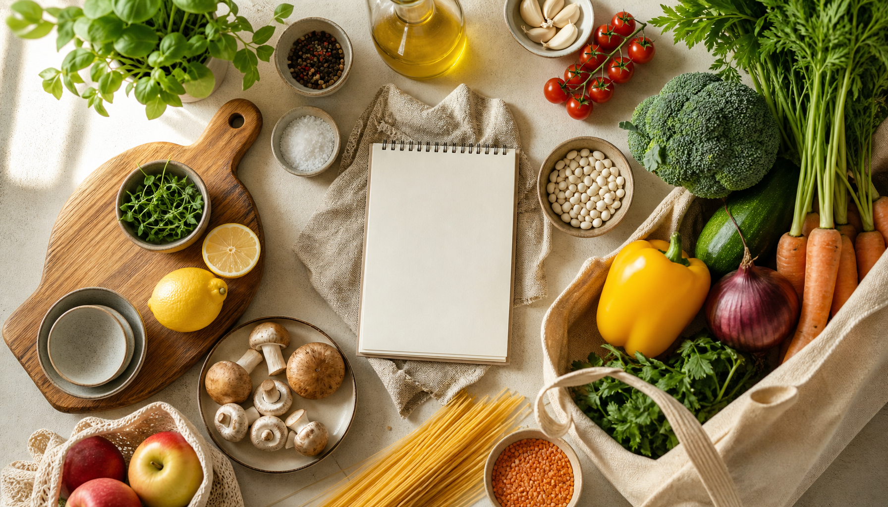 Van weekmenu naar boodschappenlijst: stap voor stap